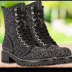 Black glitter boots!!! Last pair!!!